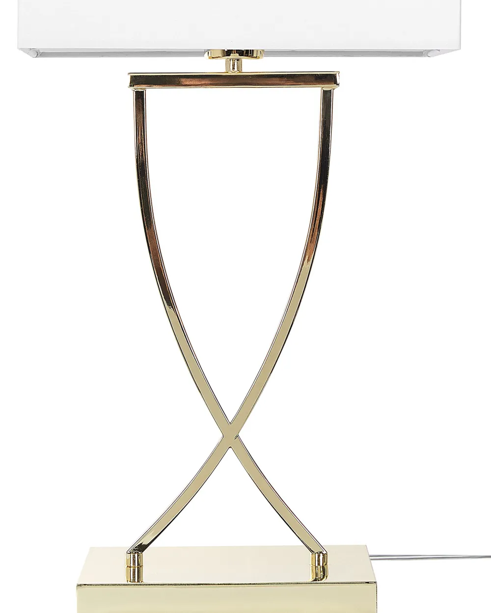 Valaisimet<Beliani Poytavalaisin Metalli Valkoinen/Kulta Yasuni