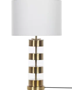 Valaisimet<Beliani Poytavalaisin Metalli Valkoinen/Kulta Beatton