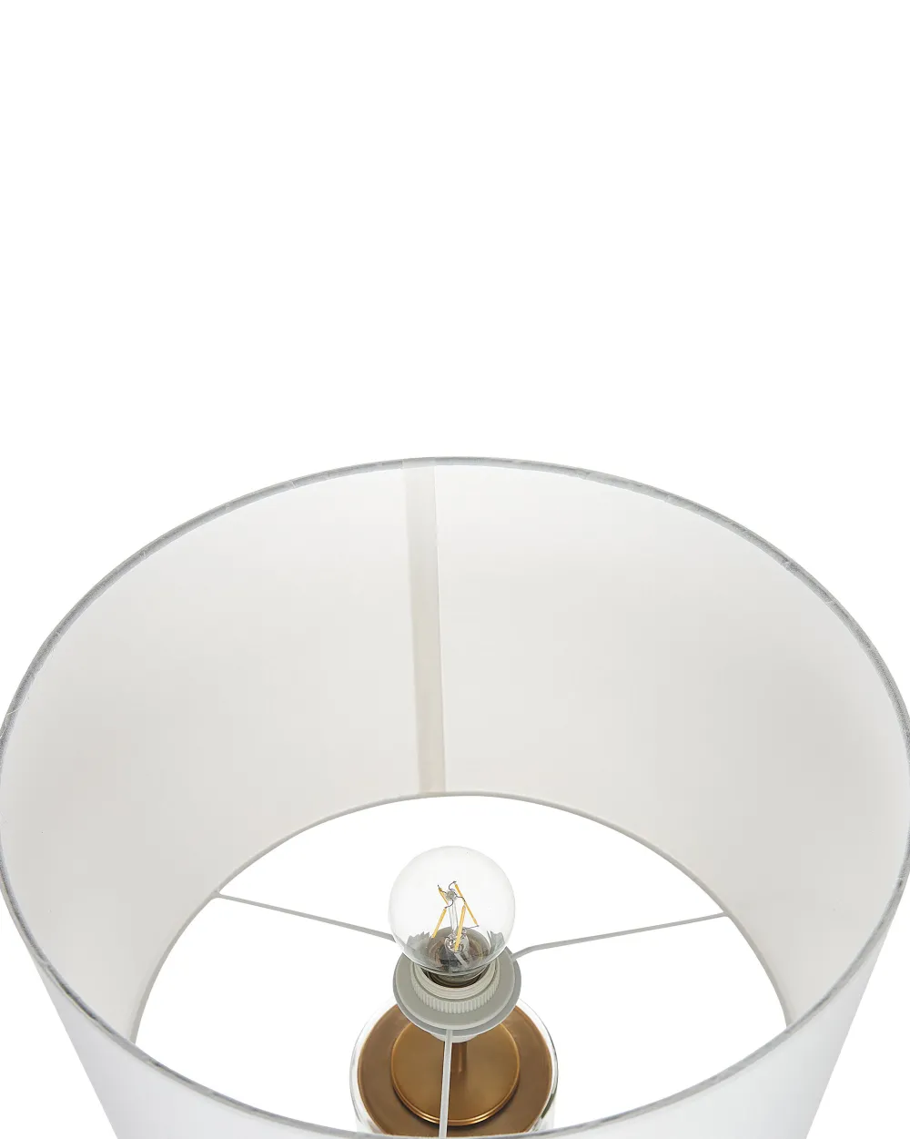 Valaisimet<Beliani Poytavalaisin Metalli Valkoinen/Kulta Beatton