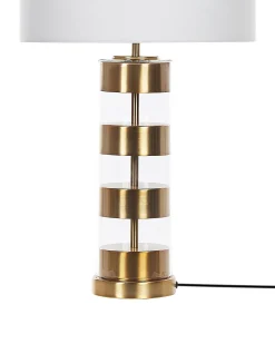 Valaisimet<Beliani Poytavalaisin Metalli Valkoinen/Kulta Beatton