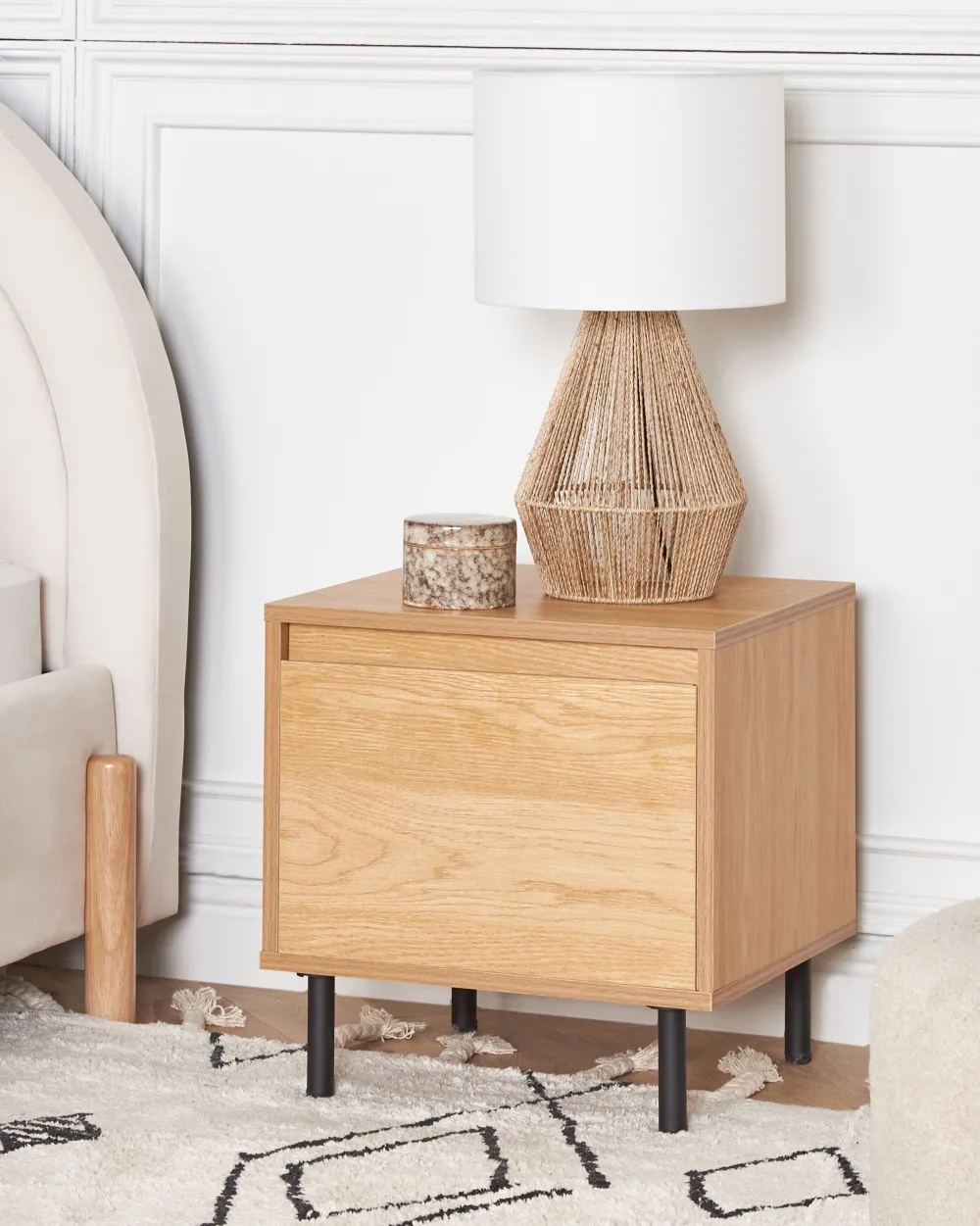 Valaisimet<Beliani Poytavalaisin Paperinaru Luonnonvari Malewa