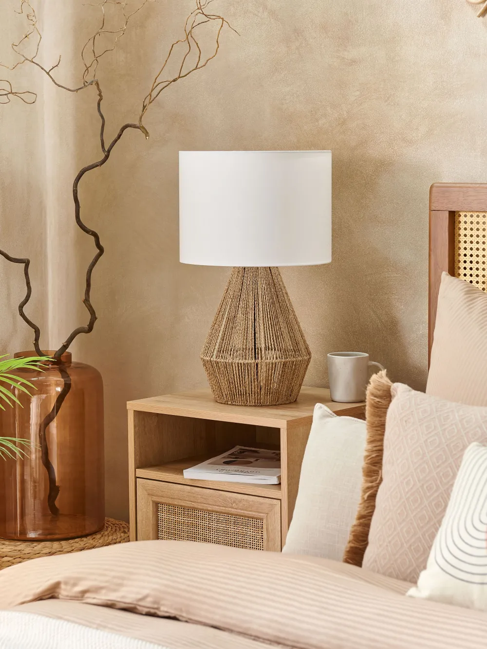 Valaisimet<Beliani Poytavalaisin Paperinaru Luonnonvari Malewa