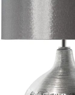 Valaisimet<Beliani Poytavalaisin Posliini Hopea Yakima