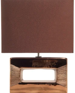 Valaisimet<Beliani Poytavalaisin Posliini Ruskea Onyx