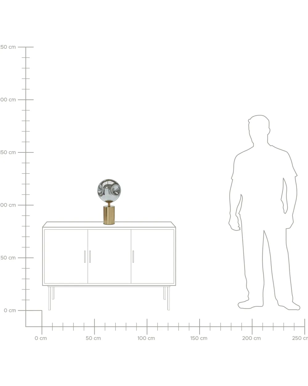 Valaisimet<Beliani Poytavalaisin Rauta Messinki Boyd