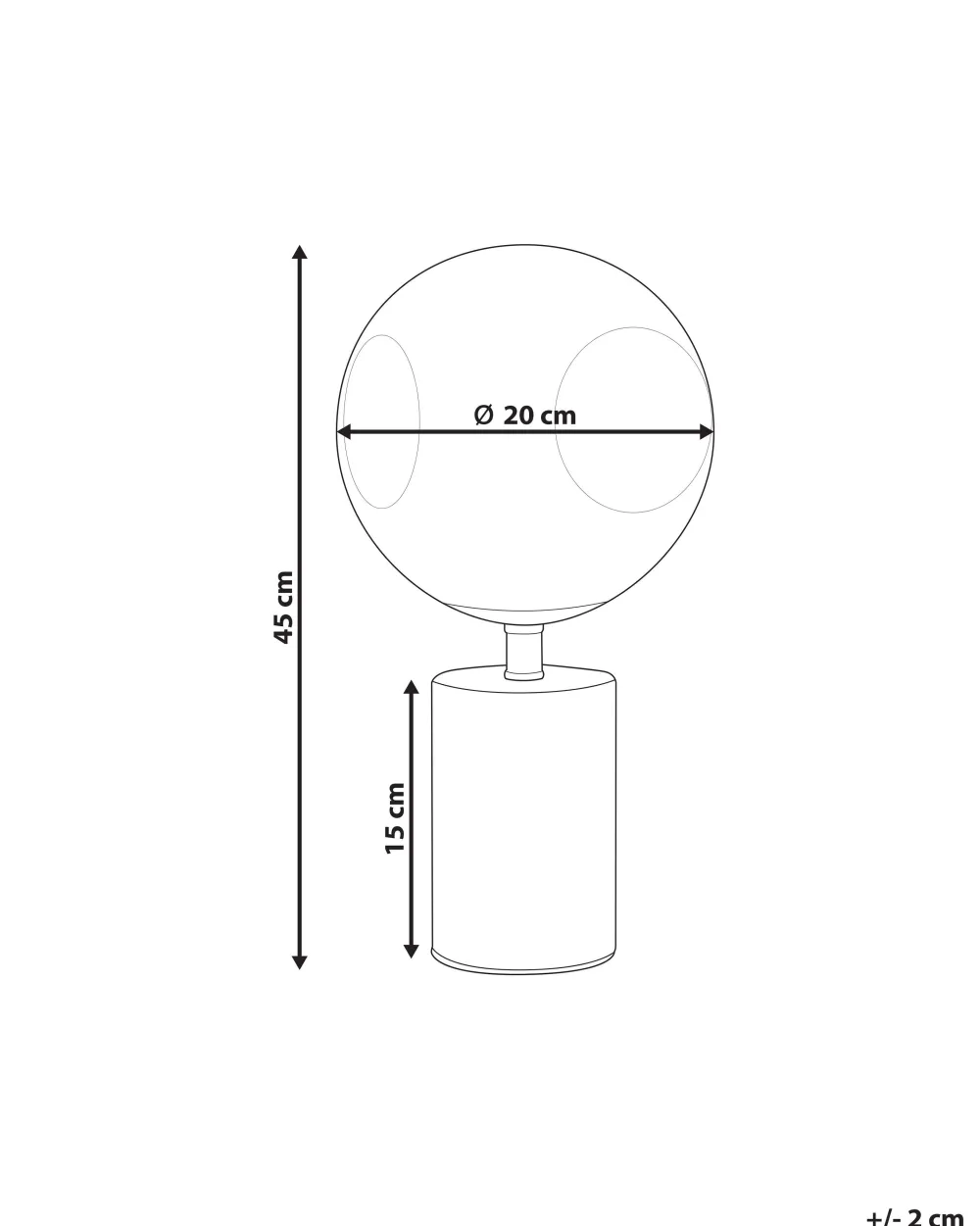 Valaisimet<Beliani Poytavalaisin Rauta Messinki Boyd