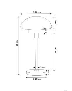 Valaisimet<Beliani Poytavalaisin Rauta Musta Minija