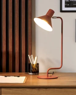 Valaisimet<Beliani Poytavalaisin Rauta Oranssi Rimava