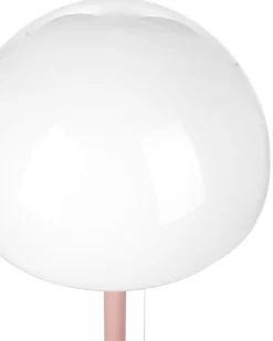 Valaisimet<Beliani Poytavalaisin Rauta Vaaleanpunainen Moruga