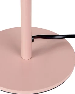 Valaisimet<Beliani Poytavalaisin Rauta Vaaleanpunainen Moruga