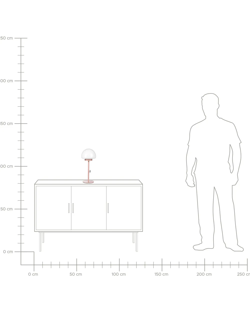 Valaisimet<Beliani Poytavalaisin Rauta Vaaleanpunainen Moruga