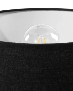 Best Sale Beliani Poytavalaisin Saarni Musta 2 Kpl Tobol