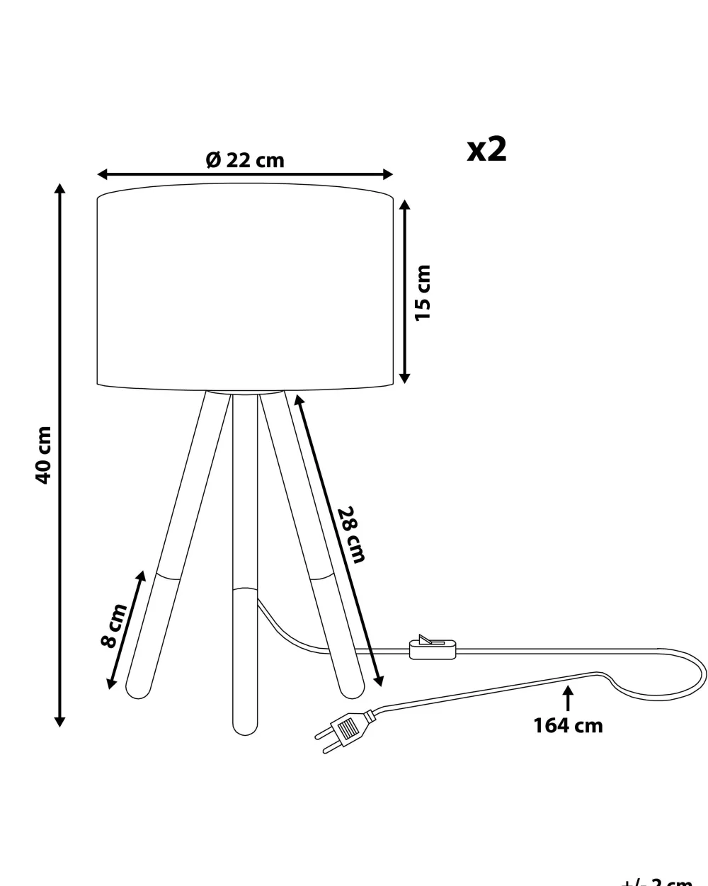 Best Sale Beliani Poytavalaisin Saarni Musta 2 Kpl Tobol