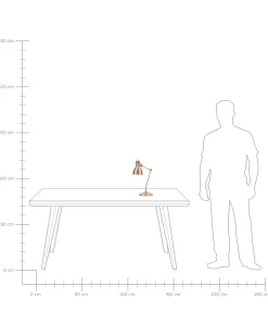 Valaisimet<Beliani Poytavalaisin Teras Messinki Monsan