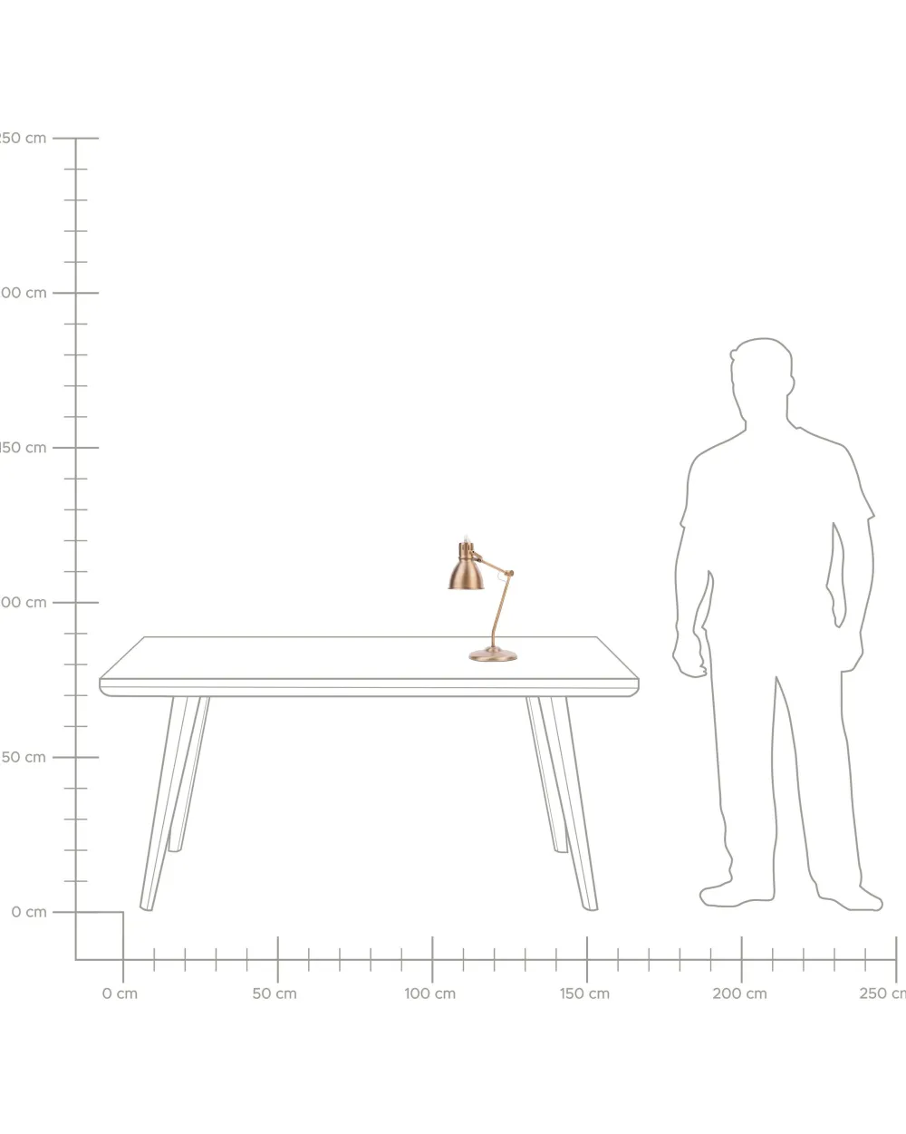 Valaisimet<Beliani Poytavalaisin Teras Messinki Monsan