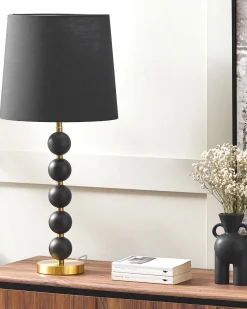 Valaisimet<Beliani Poytavalaisin Teras Musta/Kulta Assonet