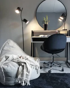 Sale Beliani Poytavalaisin Teras Musta Flint