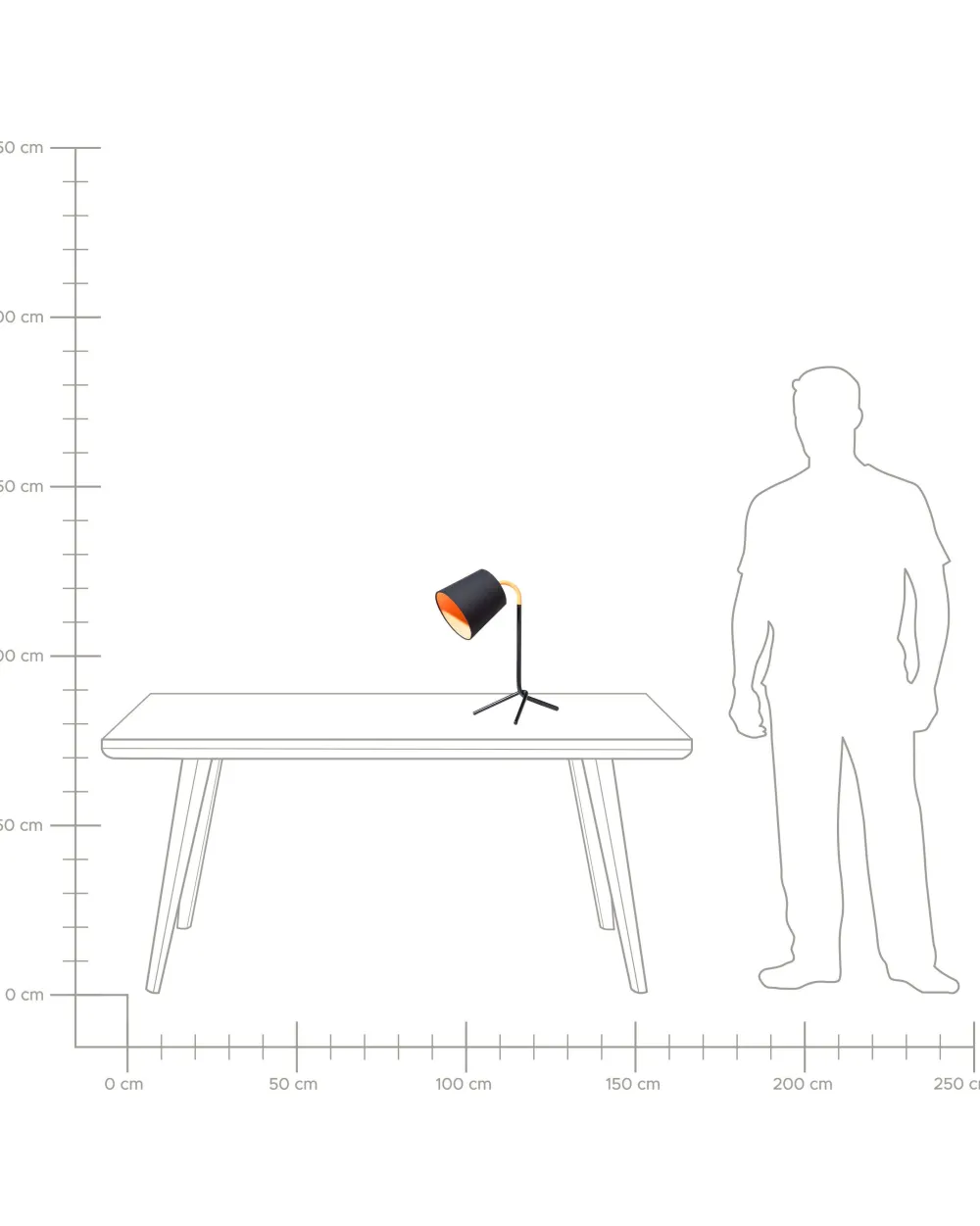 Discount Beliani Poytavalaisin Teras Musta Mooki