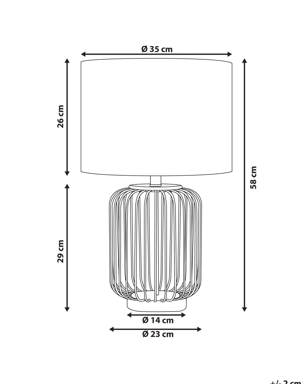 Cheap Beliani Poytavalaisin Teras Valkoinen/Kulta Thouet