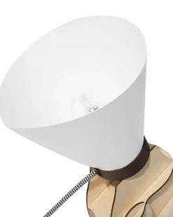 Sale Beliani Poytavalaisin Vaalea Puu/Valkoinen Isna