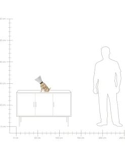 Sale Beliani Poytavalaisin Vaalea Puu/Valkoinen Isna