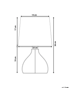 Outlet Beliani Poytavalaisin Valkoinen/Vaalea Puu Agueda