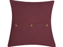Tekstiilit<Beliani Punainen Raidallinen Kangas Koristetyyny 45 X 45 Cm Campanula