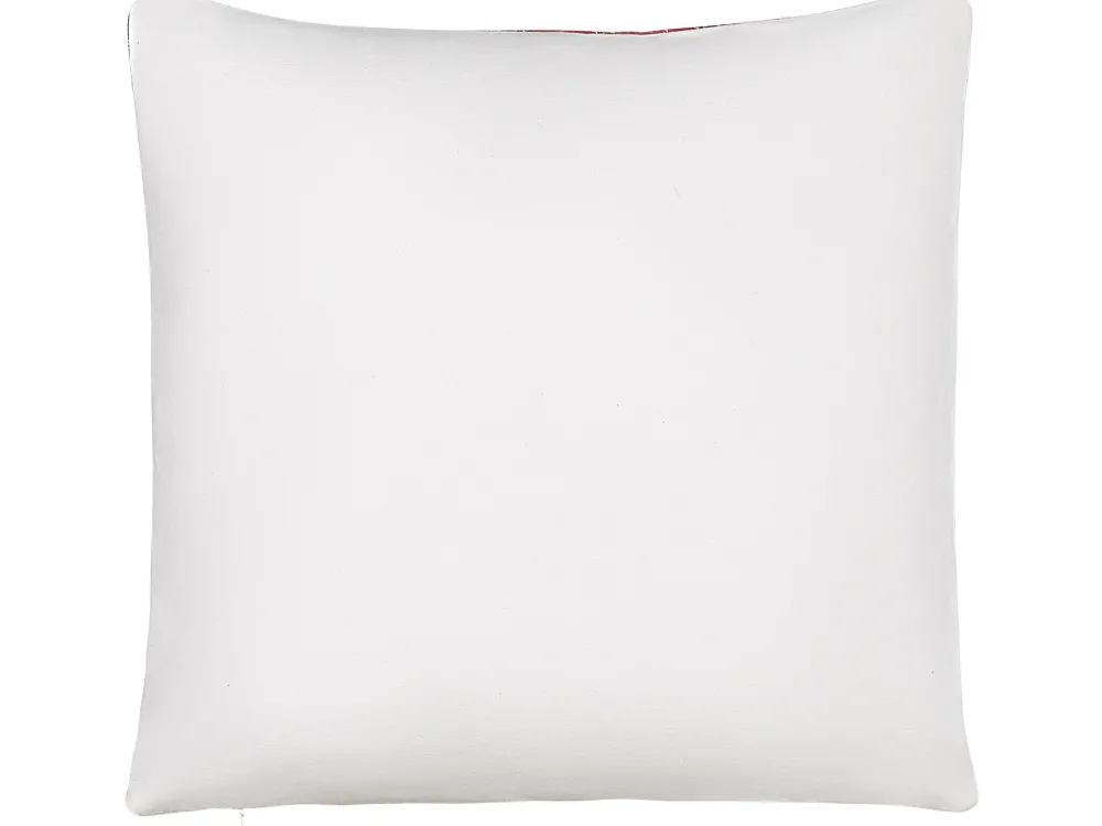 Tekstiilit<Beliani Punavalkoinen 2 Kpl Koristetyynysetti 45 X 45 Cm Robbie