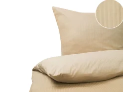 Cheap Beliani Pussilakanasetti Satiinipuuvillaa 220 X 240 Cm Beige Avondale