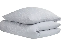 Tekstiilit<Beliani Pussilakanasetti Satiinipuuvilla Harmaa 135 X 200 Cm Morningside