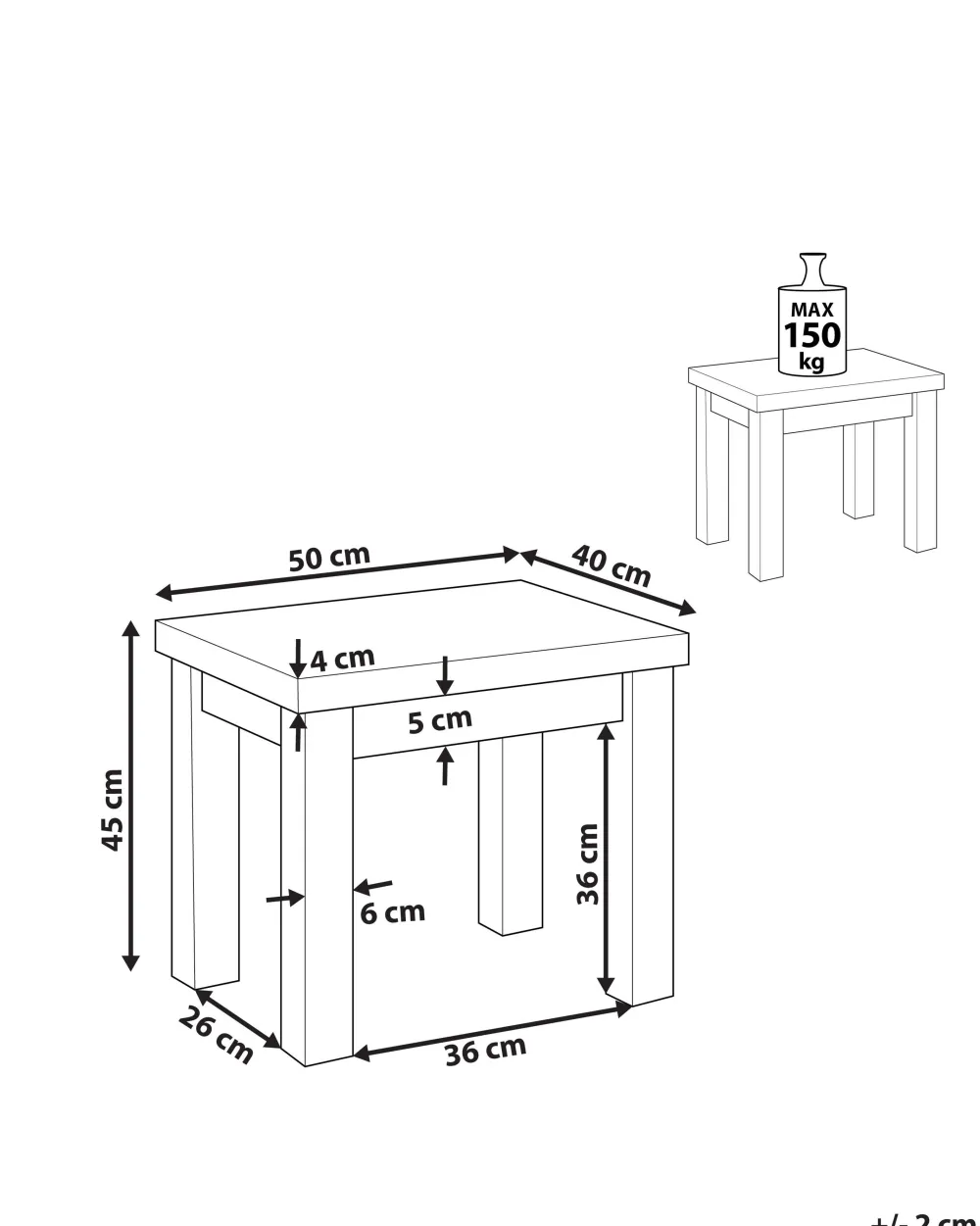 Ulkokalusteet<Beliani Puutarhajakkara Harmaa Ostuni