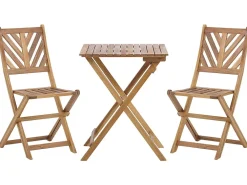 Ulkokalusteet<Beliani Puutarhakalustesetti 2 Hengelle Terni