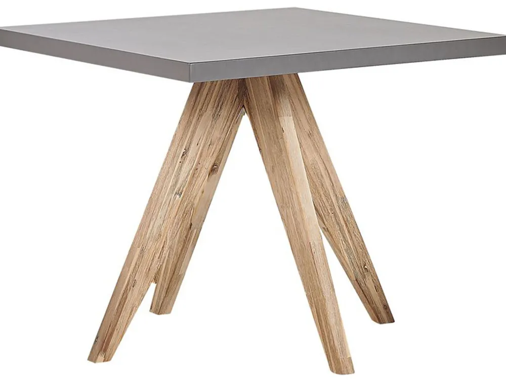 Flash Sale Beliani Puutarhakalustesetti 4 Hengelle Harmaa Betoniefektilla Olbia/Taranto