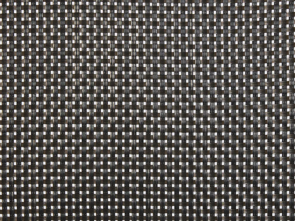 Ulkokalusteet<Beliani Puutarhakalustesetti 4-Istuttava Harmaa/Musta Caspri