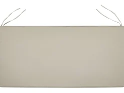 Discount Beliani Puutarhapenkin Istuintyyny Ruskeanharmaa 152 X 54 Cm Vivara