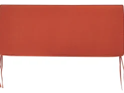 Ulkokalusteet<Beliani Puutarhapenkki Akasiapuu Säilytystila Punainen 120 Cm Sovana