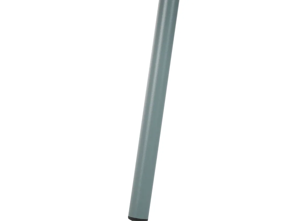 Ulkokalusteet<Beliani Puutarhapoyta 160 X 90 Cm Metallinen Vaaleansininen Calvi