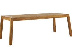 Outlet Beliani Puutarhapoyta Akaasia Vaalea Puu 210 X 90 Cm Livorno