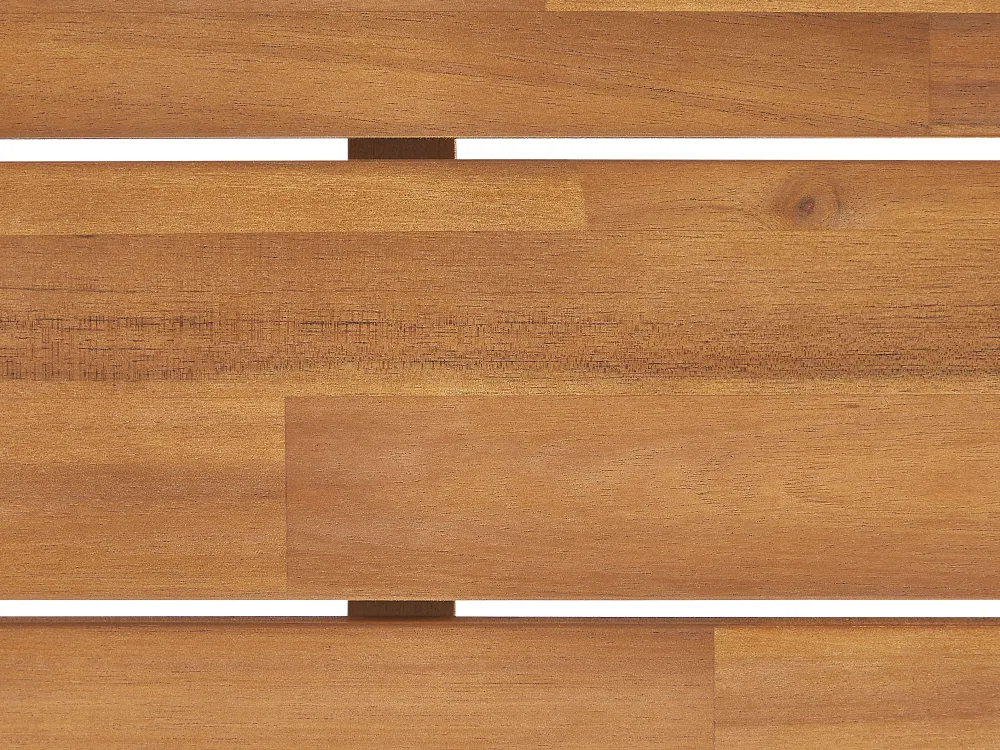 Discount Beliani Puutarhapoyta Akaasia Vaalea Puu 180 X 90 Cm Fornelli