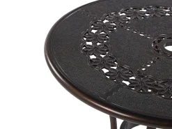 Ulkokalusteet<Beliani Puutarhapoyta Alumiini Tummanruskea 65 Cm Bovino