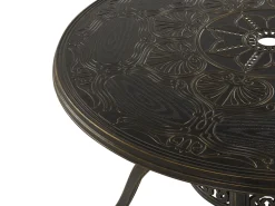 Ulkokalusteet<Beliani Puutarhapoyta Alumiini Tummanruskea 100 Cm Sapri