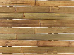 Ulkokalusteet<Beliani Puutarhapoyta Bambu Vaalea Puu 120 Cm Molise