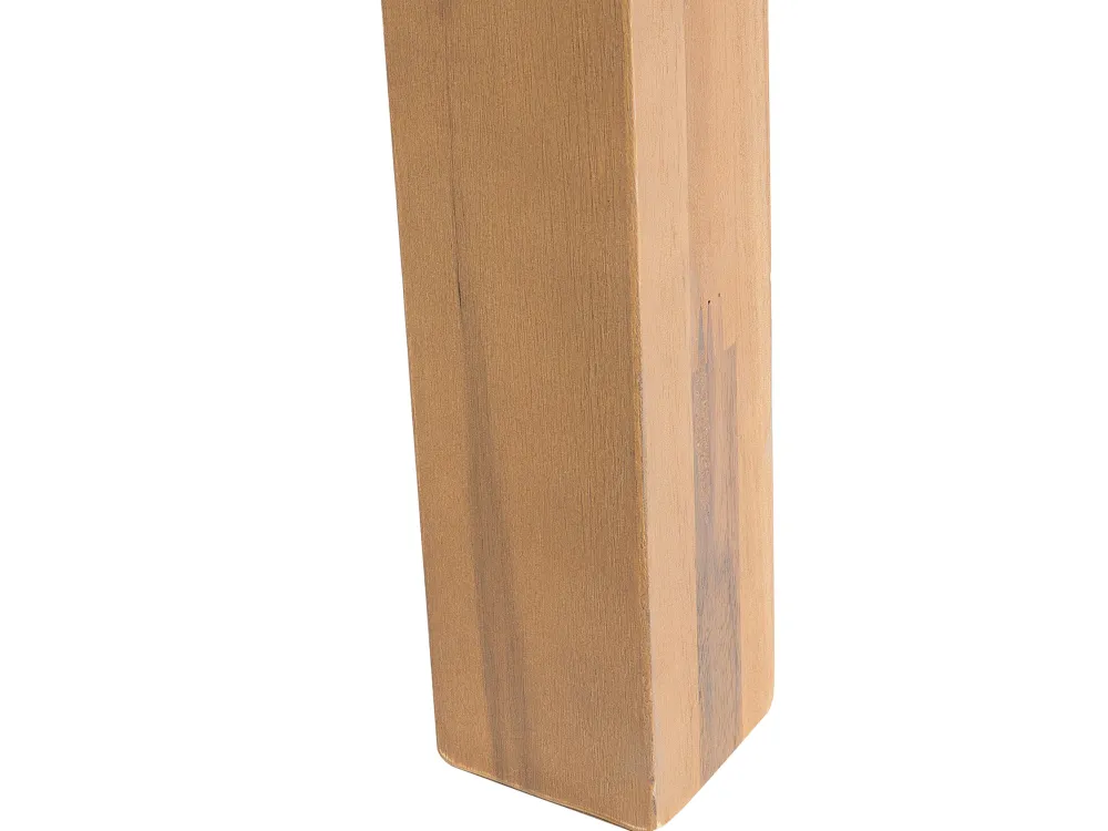 Ulkokalusteet<Beliani Puutarhapoyta Jatkettava Akaasia Vaalea Puu 180/240 X 100 Cm Cesana