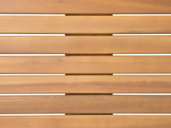 Ulkokalusteet<Beliani Puutarhapoyta Jatkettava Akaasia Vaalea Puu 180/240 X 100 Cm Cesana