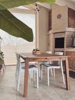 Ulkokalusteet<Beliani Puutarhapoyta Jatkettava Akaasia Vaalea Puu 180/240 X 100 Cm Cesana