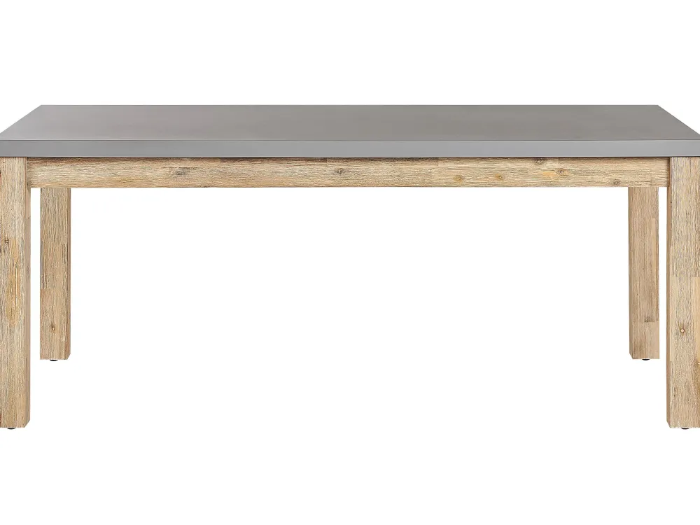 Hot Beliani Puutarhapoyta Kuitusementti Harmaa 180 X 90 Cm Ostuni