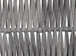 Ulkokalusteet<Beliani Puutarhapoytaryhma Harmaa/Musta Preveza