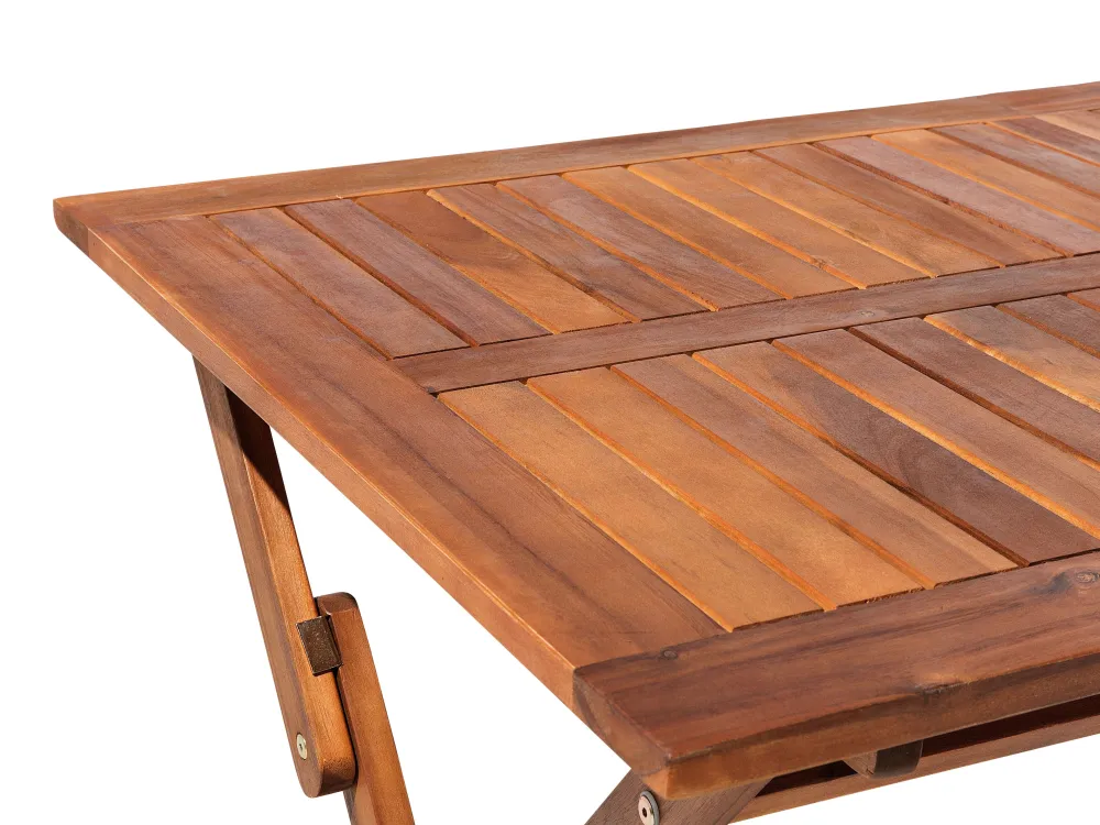 Ulkokalusteet<Beliani Puutarhapoytasetti Poyta Ja 6 Tuolia Cento