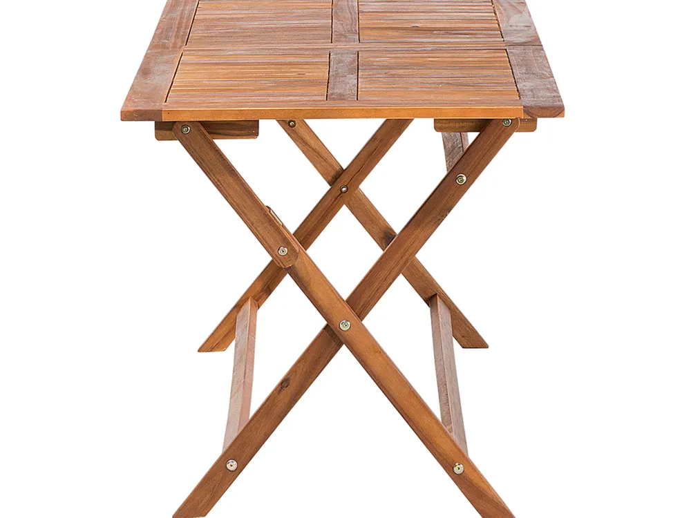 Ulkokalusteet<Beliani Puutarhapoytasetti Poyta Ja 6 Tuolia Cento