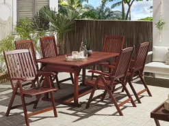 Sale Beliani Puutarharyhma 6 Tuolia Toscana